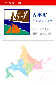 古平町 ふるびらちょう 人口　3,611人　面積　188.41km2